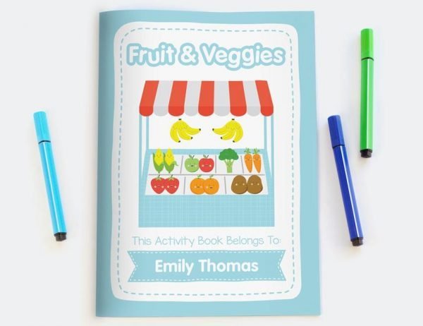 Fruit & Vegetables Activity Book | Activity books
