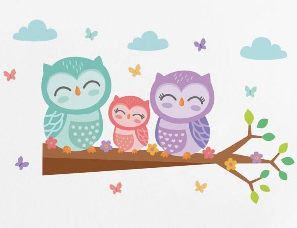 Owl Wall Stickers